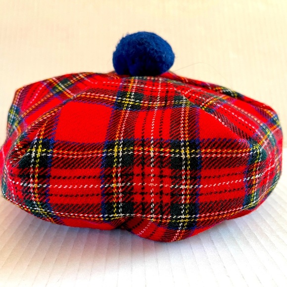 Kids Tartan Tan Made from Pure New Wool Made in the UK - Picture 2 of 8